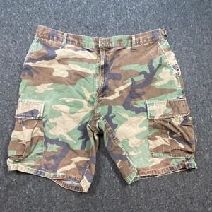Propper Cargo Shorts Large Mens Camo Military Ripstop Tactical Adjustable Waist
